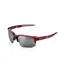 100 Percent Speedcoupe HiPer Mirror Silver Lens Sunglasses in Red