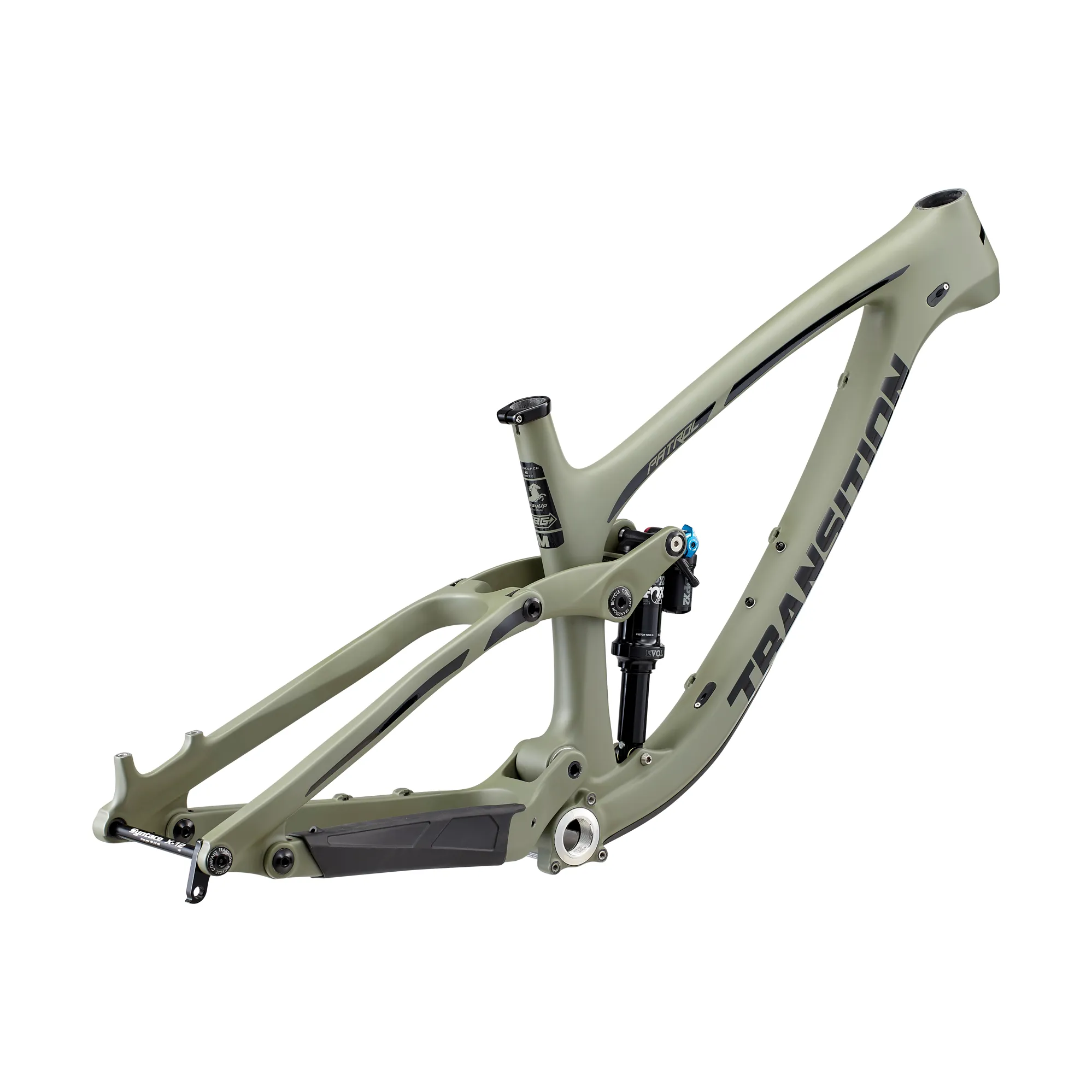 2019 Transition Patrol Carbon Mountain Bike Frame in Grey