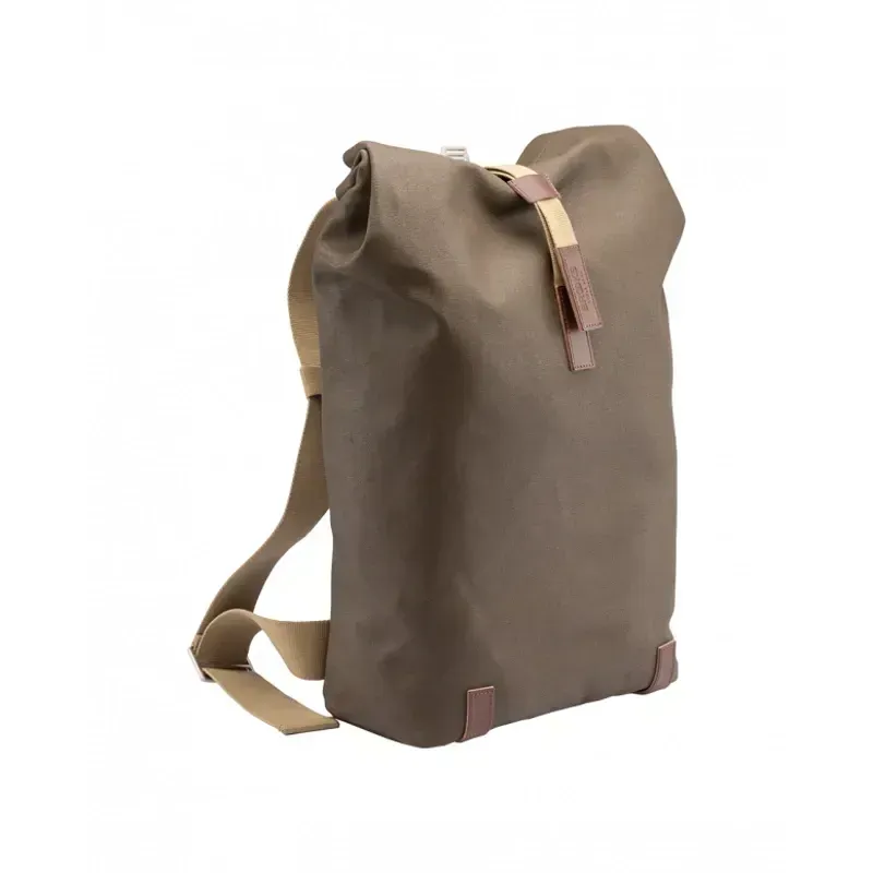 Brooks Pickwick Cotton Canvas Backpack in Moss-1