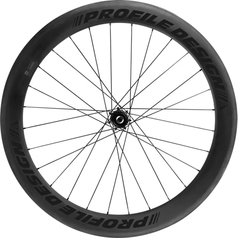 Profile Design 58/TwentyFour Clincher Wheelset in Black