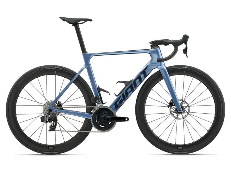 Giant Propel Advanced Pro 1 Road Bike In Gloss Frost Silver