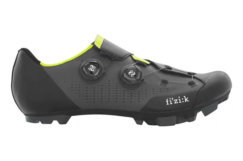 Fizik X1 Infinito MTB Shoes in Grey/Red-3
