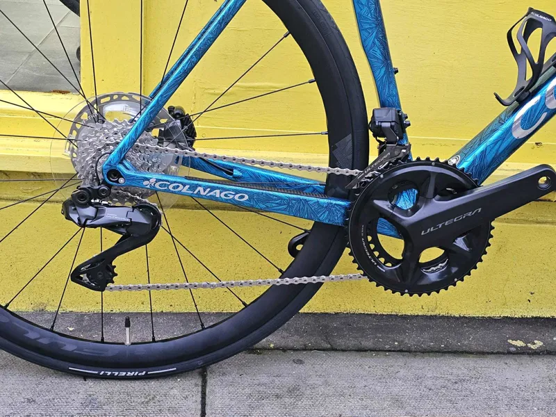 COLNAGO V3R-S DISC BIKE ULTEGRA DI2 12SP  RC19 FROZEN BLUE 54s - Frozen Blue-5