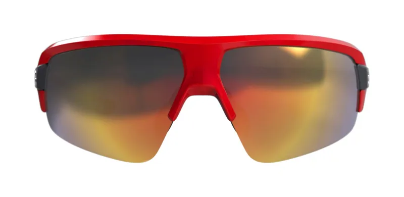BBB Impulse Red Lens Sport Glasses in Red-3