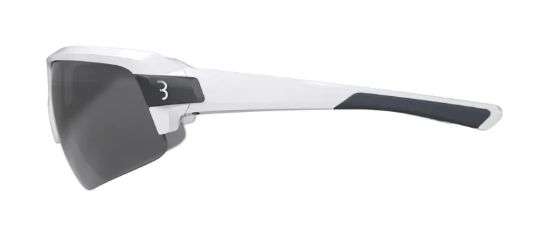 BBB Impulse Smoke Lenses Sport Glasses in White-4