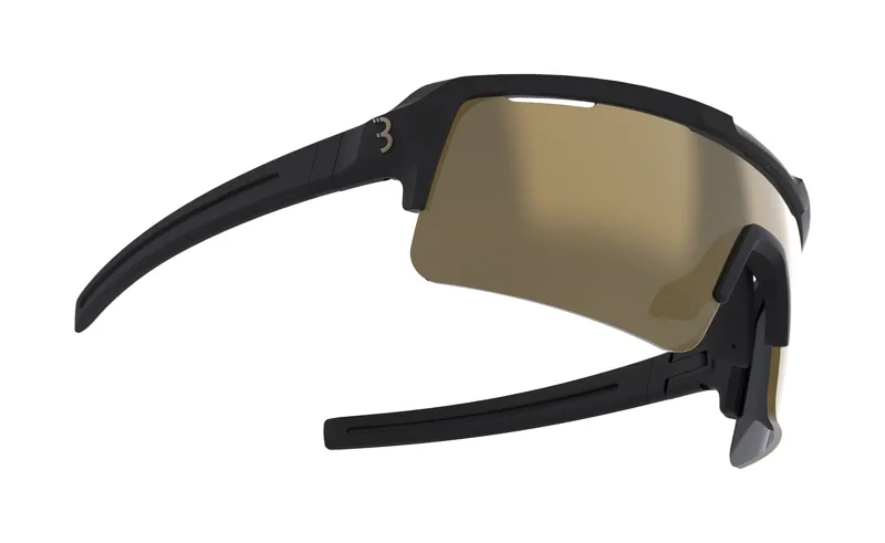 2021 BBB Fuse MLC Gold Lens Sport Glasses in Black-3