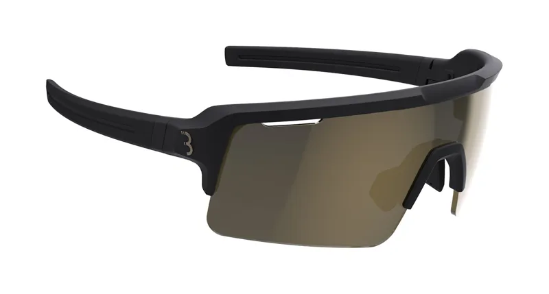 2021 BBB Fuse MLC Gold Lens Sport Glasses in Black-2