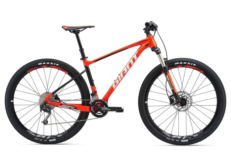 2018 Giant Fathom 29er 2 Aluminium Mountain Bike in Red-2