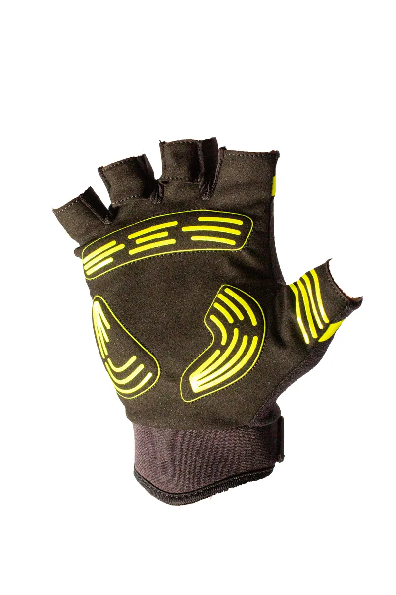 Firefly Yellow Fingerless Summer Gloves-1