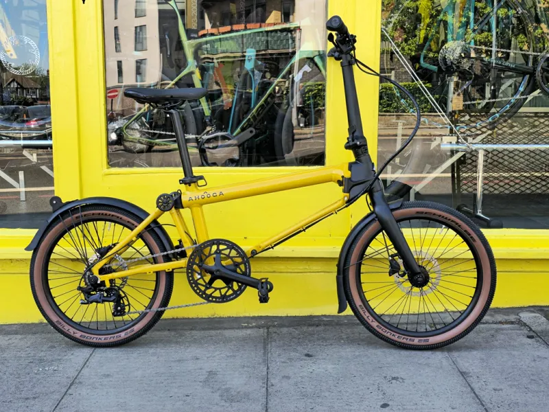 Ahooga A-MAX Derailleur 8 Bumblebee Folding Bike-1