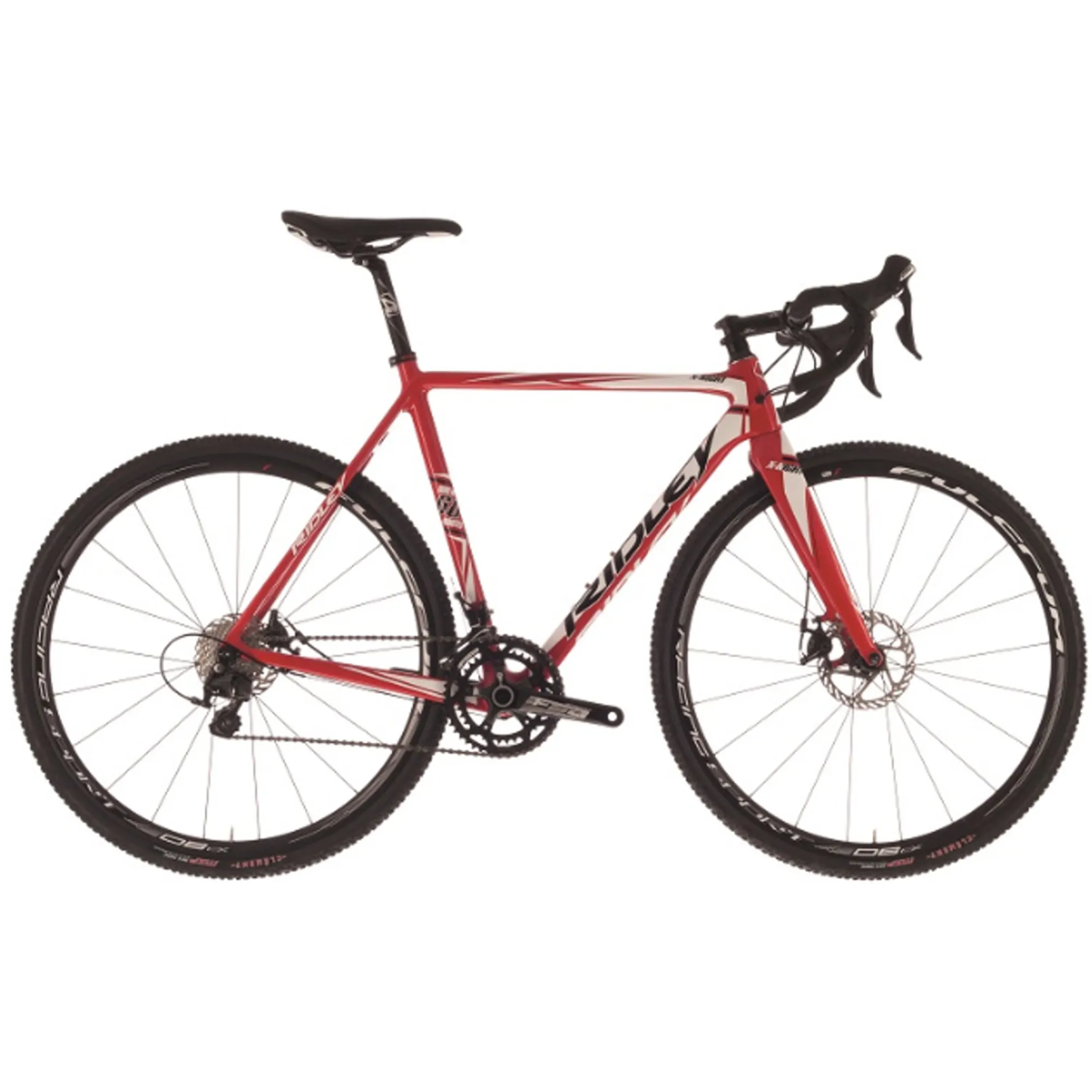 Ridley X Night 105 Mix Mechanical Disc Red White Black Medium 56cm