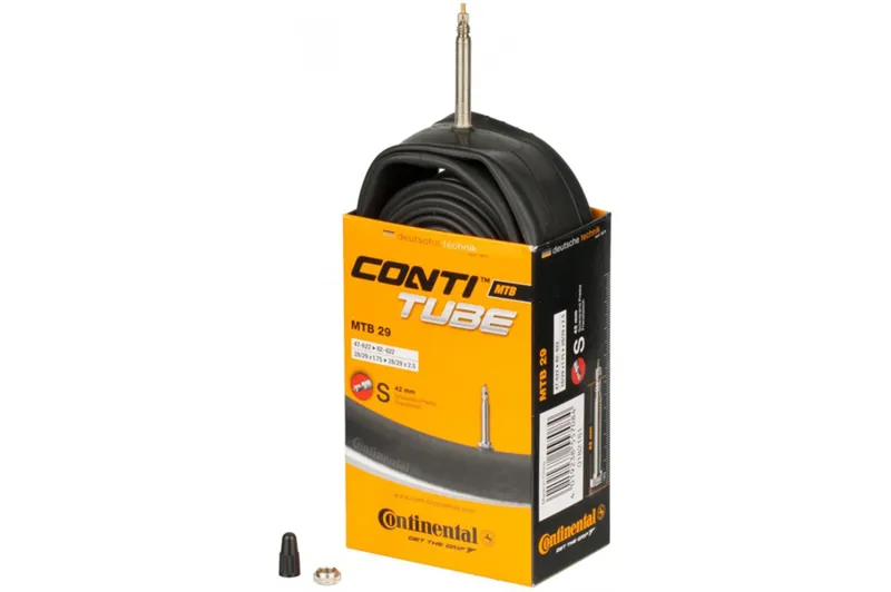 Continental Schrader 27.5x2.6-2.8 40mm MTB Tube Valve in Black-1