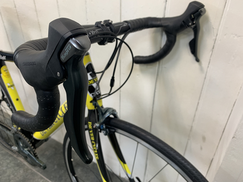 De Ver Flight Shimano Tiagra Aluminium Road Race Bike in Yellow-1