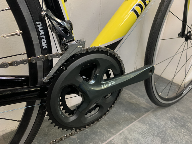 De Ver Flight Shimano Tiagra Aluminium Road Race Bike in Yellow-2
