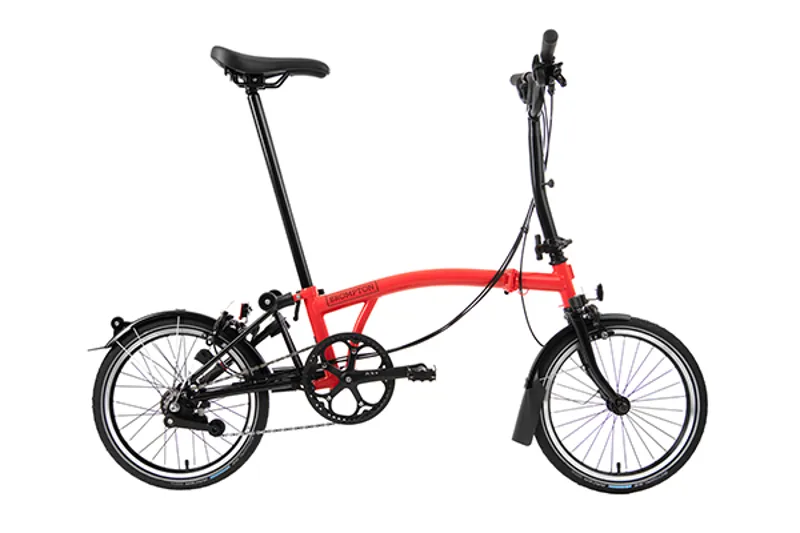 Brompton Black Edition M6L Rocket Red - 6 speed