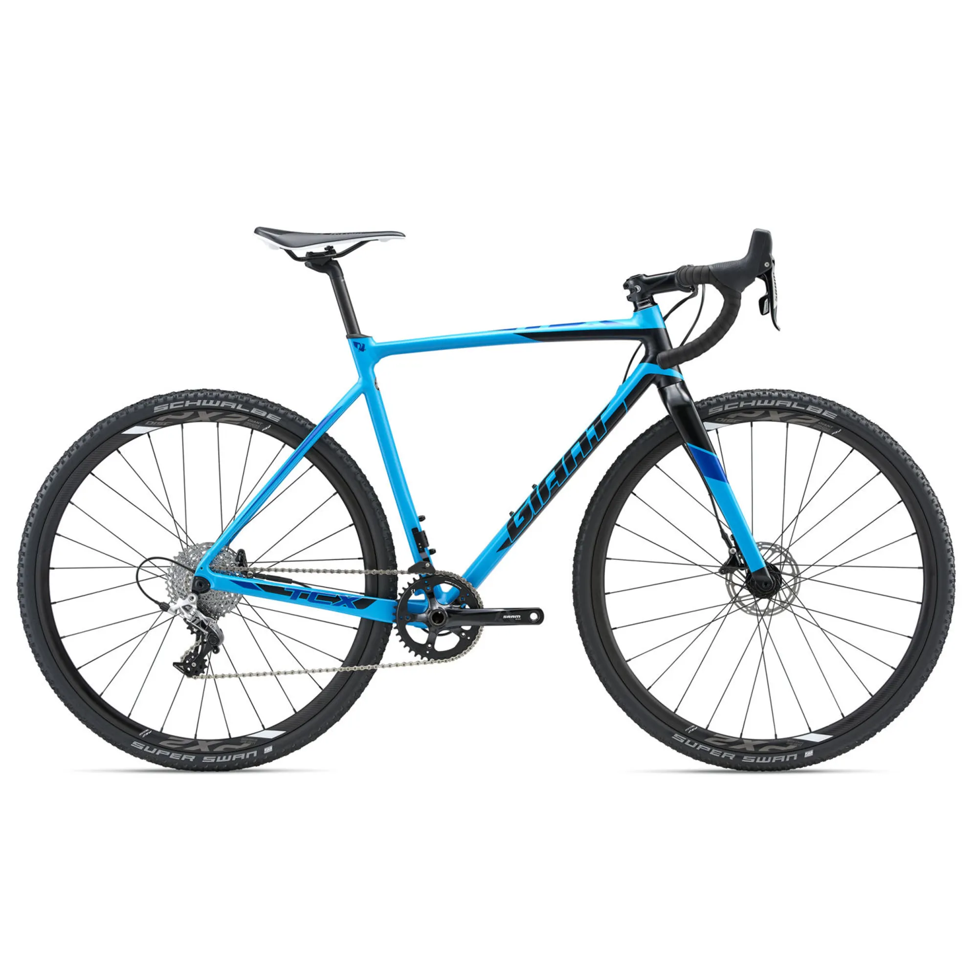 2018 Giant TCX SLR Road Bike in Blue - Main Image