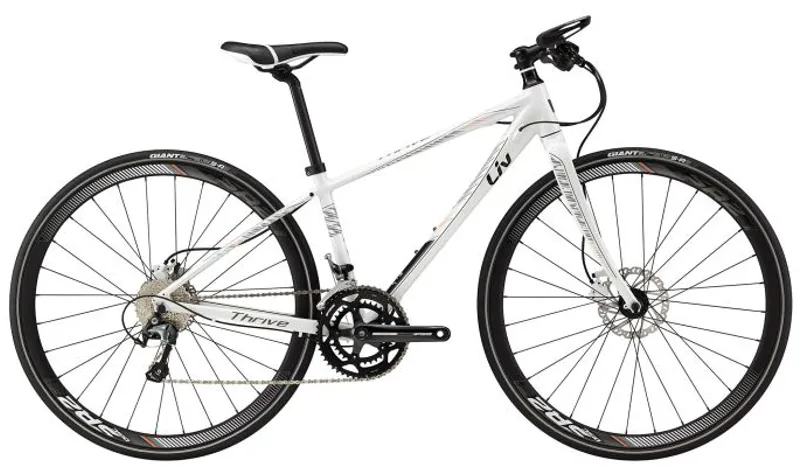 2018 Liv Thrive 1 Disc Aluminium Road Bike in White