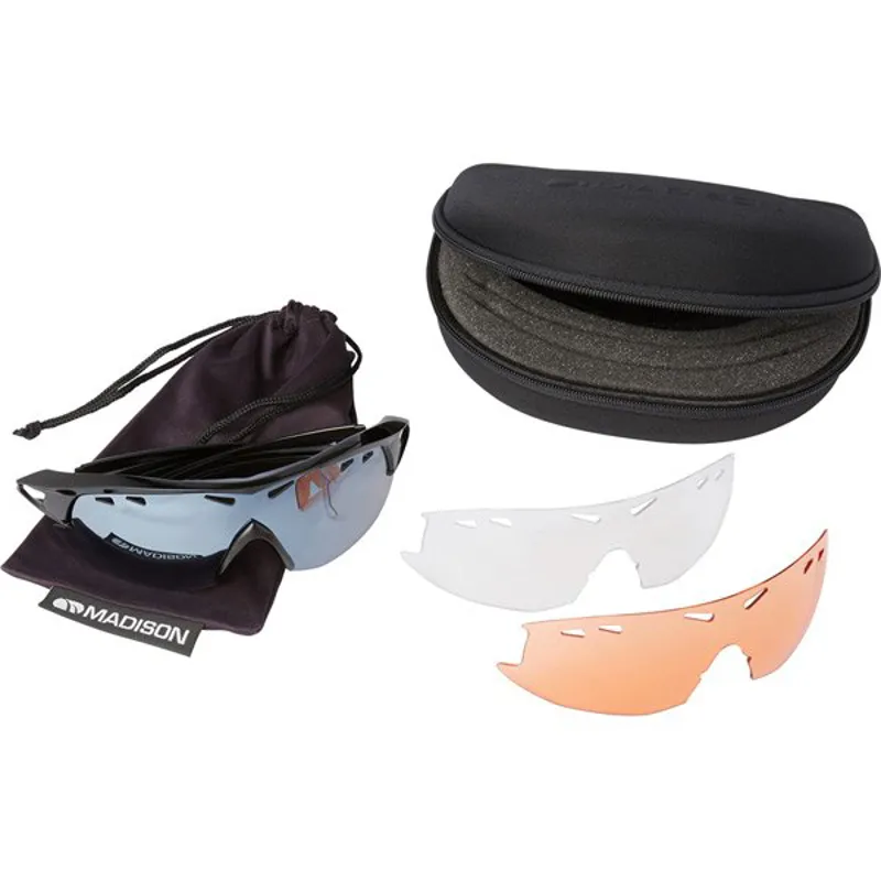 Madison Recon 3 Lense Glasses in Black-3
