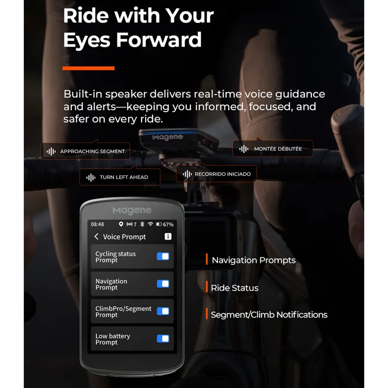 Magene C706 Smart GPS Bike Computer-6