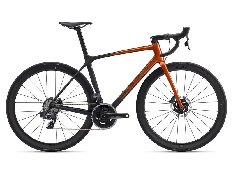 Giant TCR Advanced Pro 0 Disc AX Sram Force etap Amber Glow