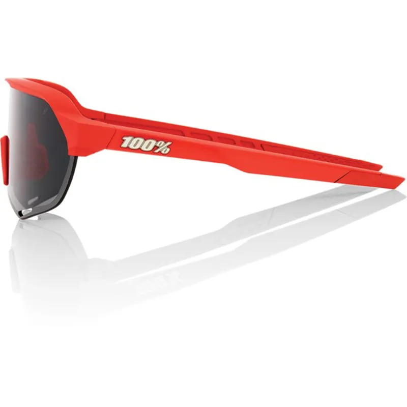 100% S2 Smoke Lens Sunglasses in Soft Tact Coral-2