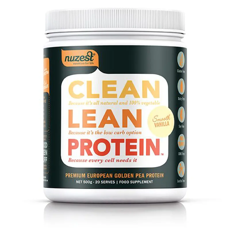 NuZest Clean Lean Protein 500g Smooth Vanilla