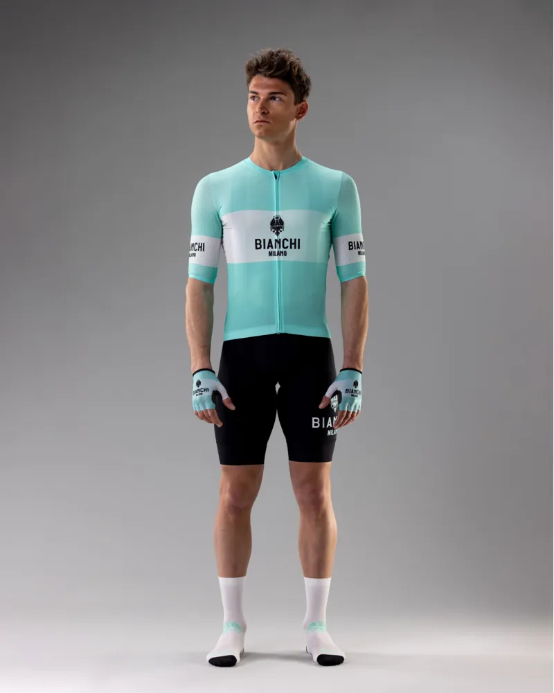 B I A N C H I - M I L A N O - R E M A S T E R E D Celeste Short Sleeve Jersey-4