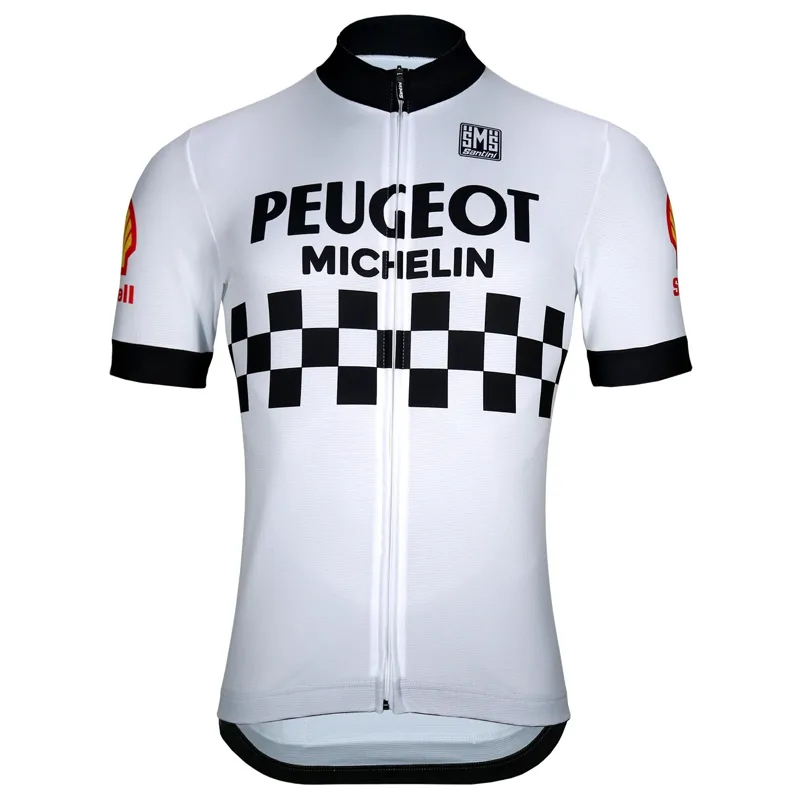 PEUGEOT SHELL MICHELIN RETRO SHORT SLEEVE JERSEY