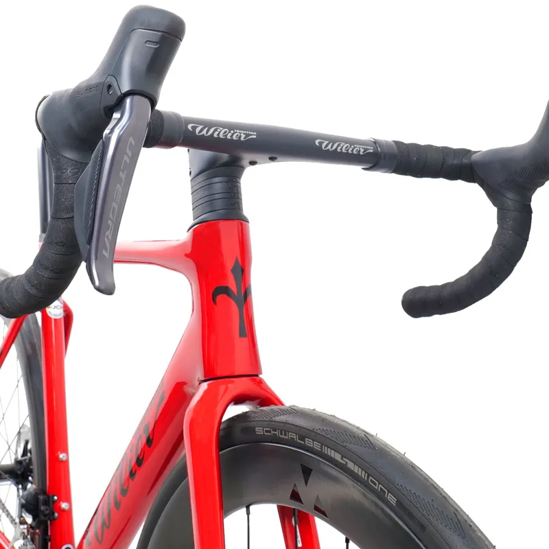Wilier Filante SL Ultegra Di2 Road Bike in Red-4