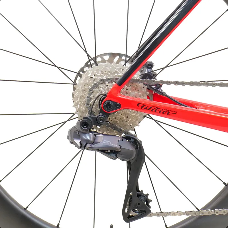 Wilier Filante SL Ultegra Di2 Road Bike in Red-8
