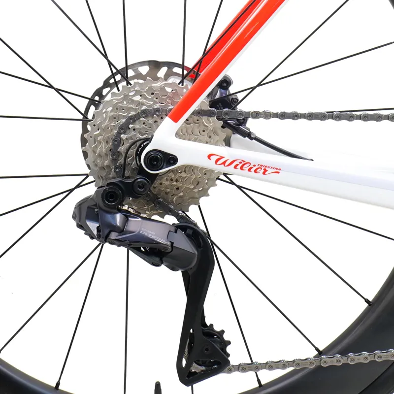Wilier Filante SL Ultegra Di2 Road Bike White-Red-9