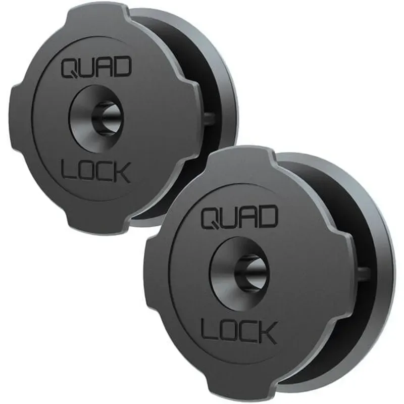 Quad Lock Adhesive Wall Mount V2 in Black