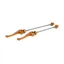 A2Z CrMo MTB Quick Release Set In Orange