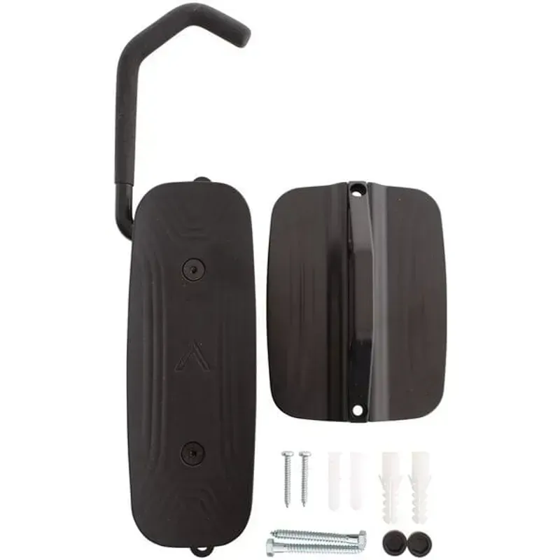 M Part Wall Mounted Vertical Bike Hanger in Black-2