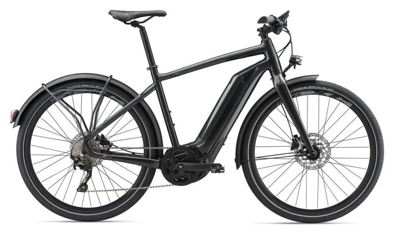 2018 Giant Quick-E+ 25km/H Aluminium Electric Bike in Black