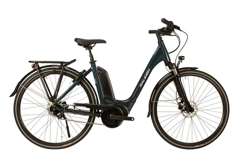 2020 Raleigh Motus Grand Tour Low Step Electric Bike in Blue