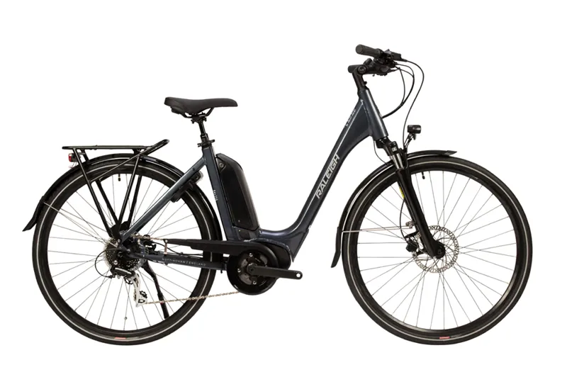 2020 Raleigh Motus Tour Low Step Electric Bike in Grey