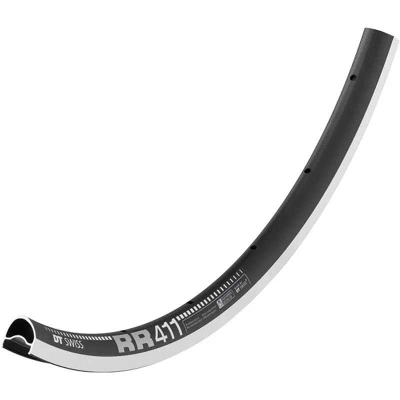 DT Swiss RR 411 Asymmetric SBWT Rim in Black