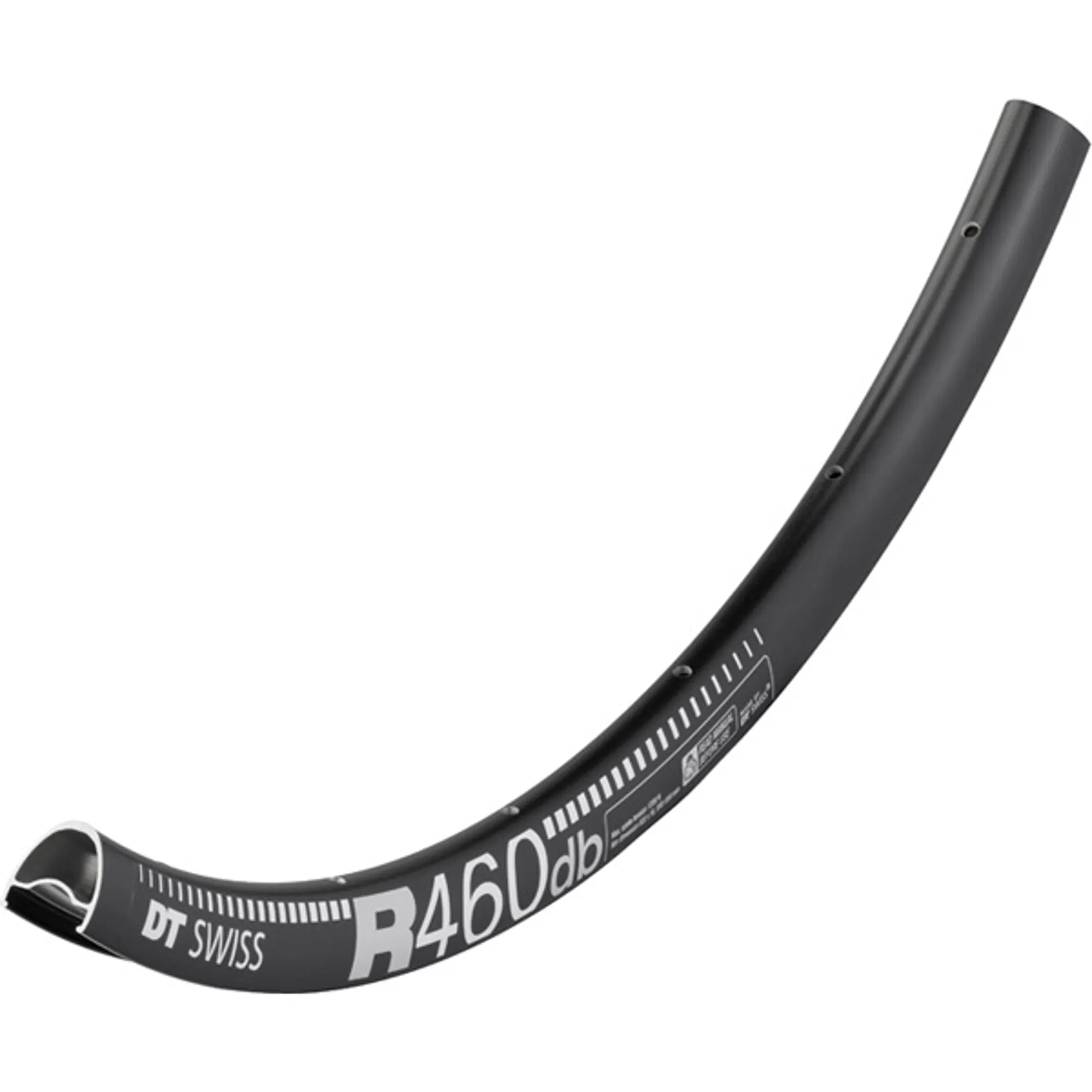 Disc Rim Rd DT Swiss R 460DB Sleeve-Jointed Disc Rim in Black
