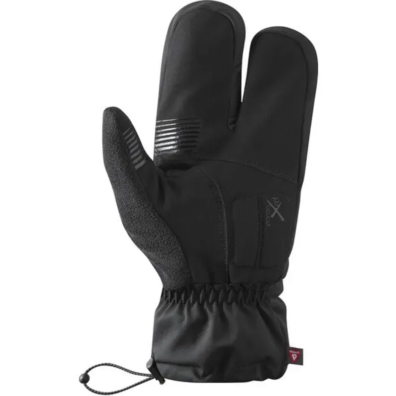 Shimano Clothing Windstopper Primaloft 2x2 Unisex Gloves in Black-1