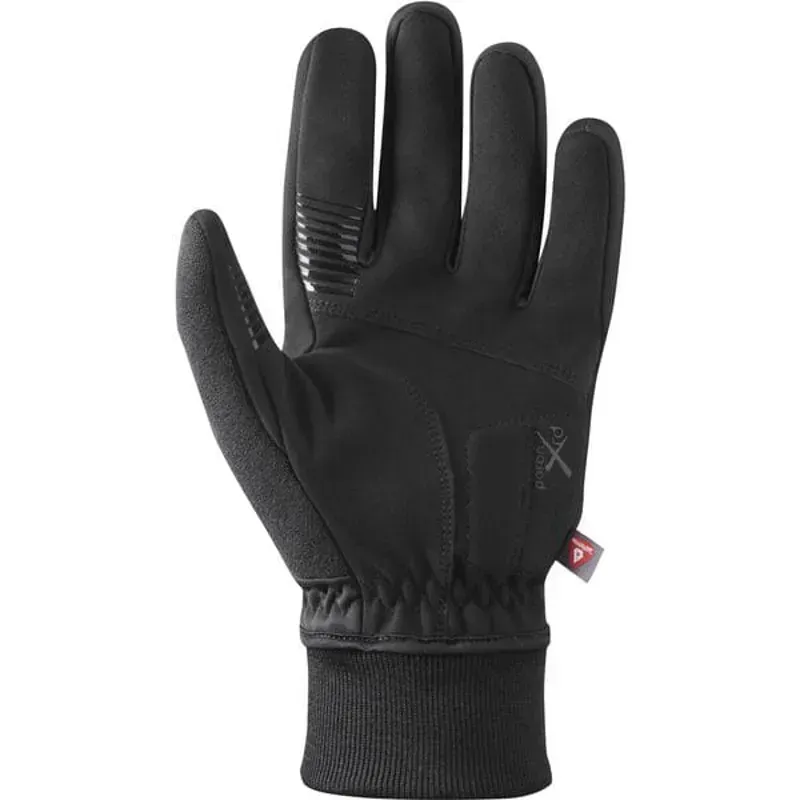 Shimano Clothing Windstopper Primaloft Gloves In Black-1