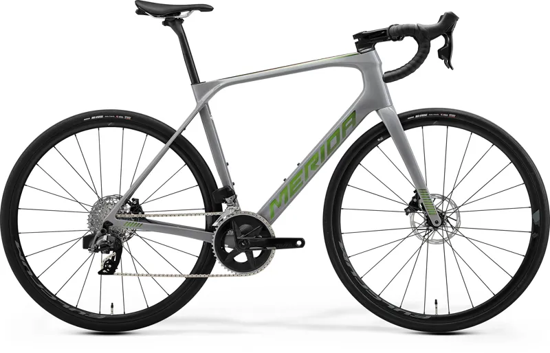 Merida Scultura Endurance Rival Edition Road Bike In Grey/Green