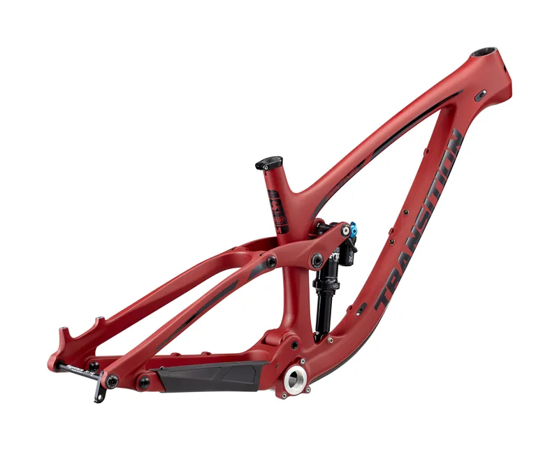 2019 Transition Sentinel Carbon FS Mountain Bike Frame in Red