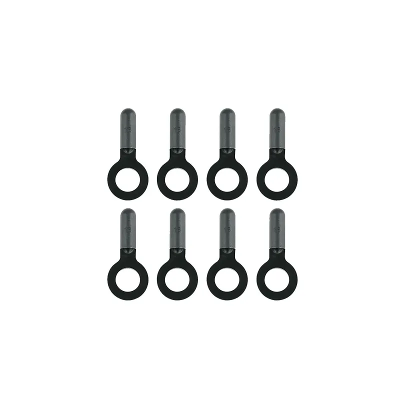 SKS Replacement Fixed Stay End Caps for Fixed Bridges 8-pack in Black