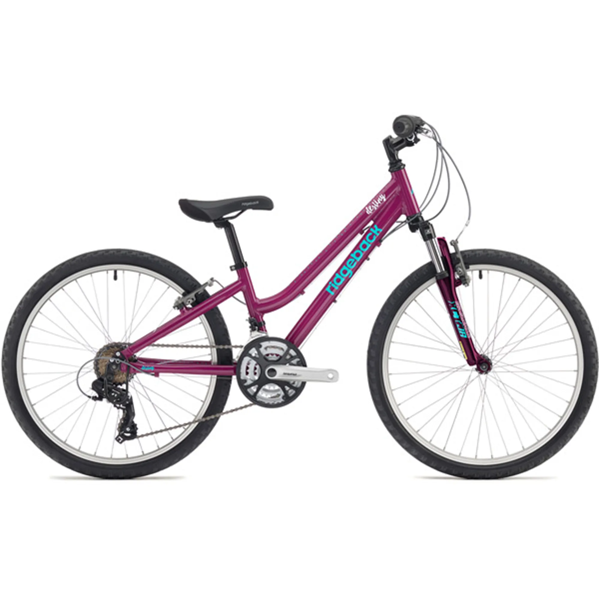 Ridgeback Destiny 24 inch wheel Purple Girls Bike