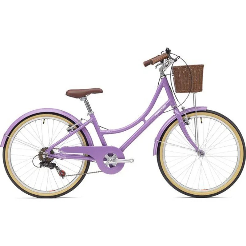 Girls 24 inch shop bike with basket