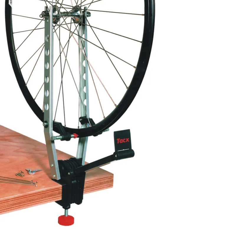 Tacx Exact Wheel Truing Stand in Black