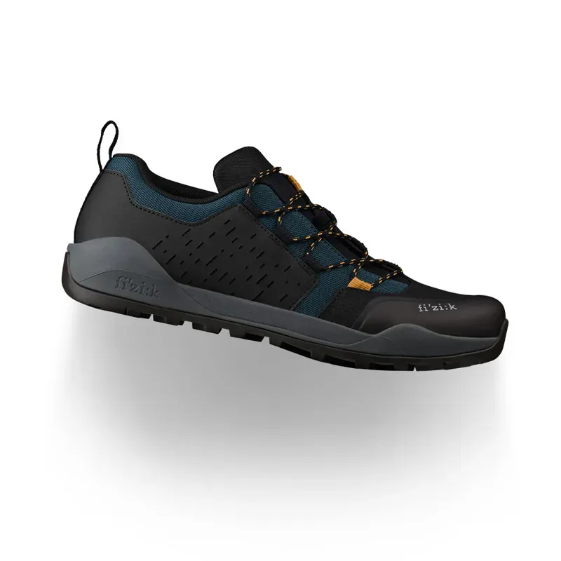 Fizik X2 Terra Ergolace Shoes in Teal/Black