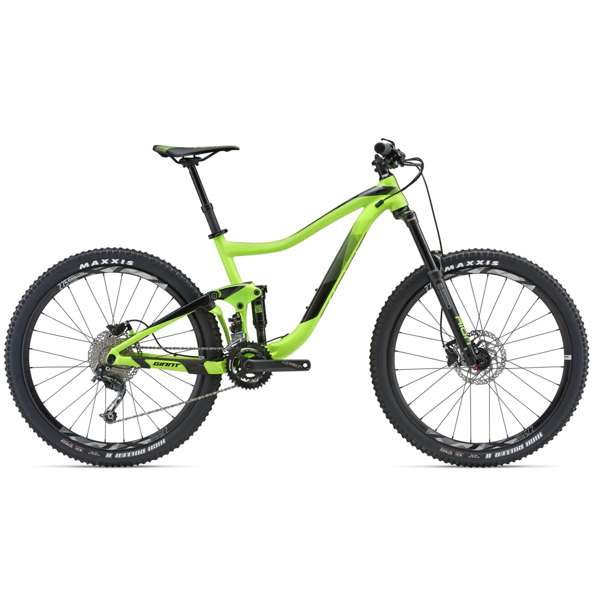 2018 Giant Trance Aluminium Mountain Bike in Green