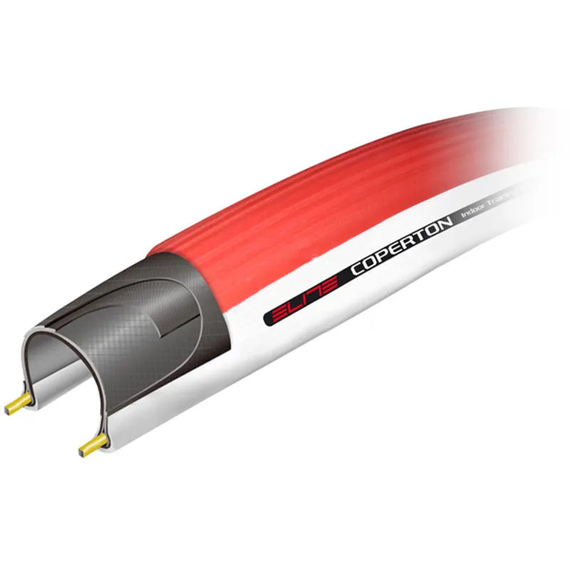 Elite Coperton 700x25 Trainer Tyre in Red
